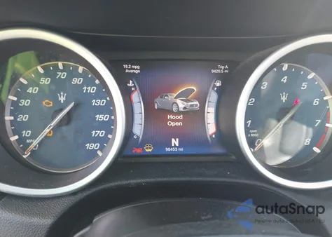 2014 Maserati Ghibli S Q4 z USA, uszkodzony, nr VIN ZAM57RTA0E1080357